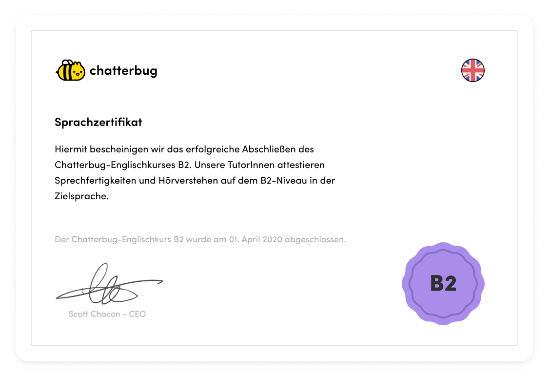 Zertifizierte Ergebnisse